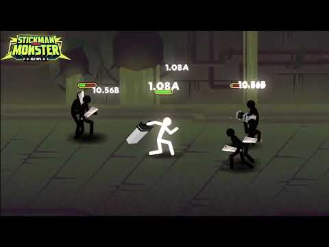 Stickman vs Monster Idle RPG Mod APK Unlimited money God Mode High Damage 2.0.14 Screenshot
