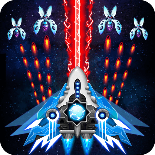 Space Shooter Galaxy Attack MOD APK (Unlimited Money) 1.786 Icon