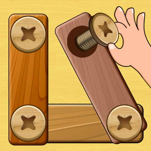 Wood Nuts and Bolts Puzzle MOD APK (Unlimited Money Gems No Ads) 6.5 icon