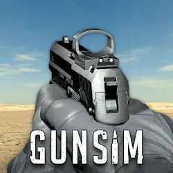 GUNSIM 3D FPS Shooting Guns Mod APK Unlimited money Free purchase 1.0 icon