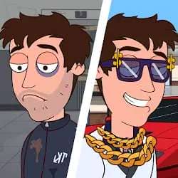 Idle Guy Life Simulator games Mod APK Unlimited Money 1.10.2.512 icon