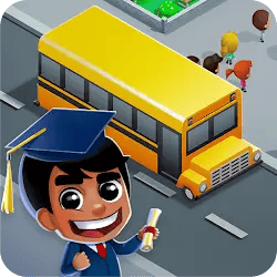 Idle High School Tycoon Mod APK Unlimited Money 1.19.0 icon