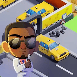 Idle Taxi Tycoon Mod APK Remove ads 1.22.0 icon