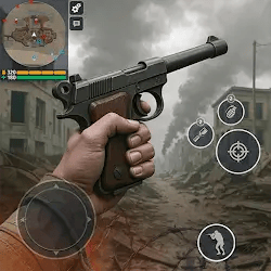 World War 2 FPS Shooting Games Mod APK Remove ads Unlimited money 4.85 icon