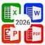 Office Reader PDF Word Excel Mod APK Paid for free Free purchase 4.5.7 Icon
