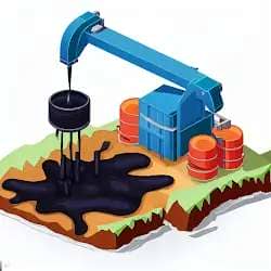 Oil Mining 3D Petrol Factory Mod APK Remove ads Unlimited 2.6 icon
