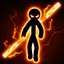 Stickman vs Monster Idle RPG Mod APK Unlimited money God Mode High Damage 2.0.14 Icon