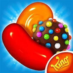 Candy Crush Saga MOD APK 1.319.0.1 Unlimited Lives icon