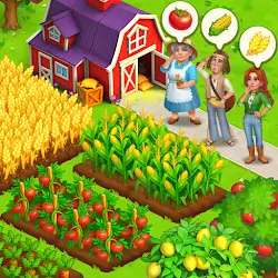Farm Town Happy Farming Day MOD APK Unlimited Money 4.79 icon