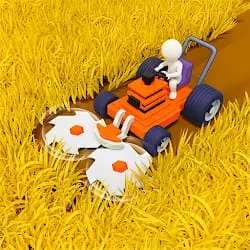 Stone Grass Mowing Simulator MOD APK Unlimited Coins 1.69.1 icon
