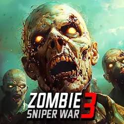 Zombie Sniper War 3 MOD APK Unlimited Money 1.96 icon