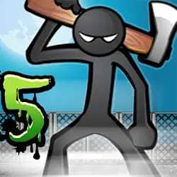 Anger of Stick 5 Zombie MOD APK Unlimited Money 1.1.92 icon