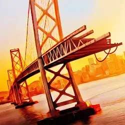 Bridge Construction Simulator MOD APK Unlimited Hints 1.7.2 icon