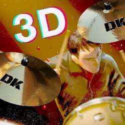 DrumKnee 3D Drums MOD APK Premium Unlocked 1.9.15 icon